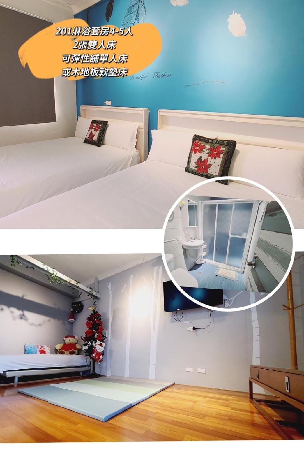 羅里濱海輕旅 Rory Hostel Luzhu Esterno foto
